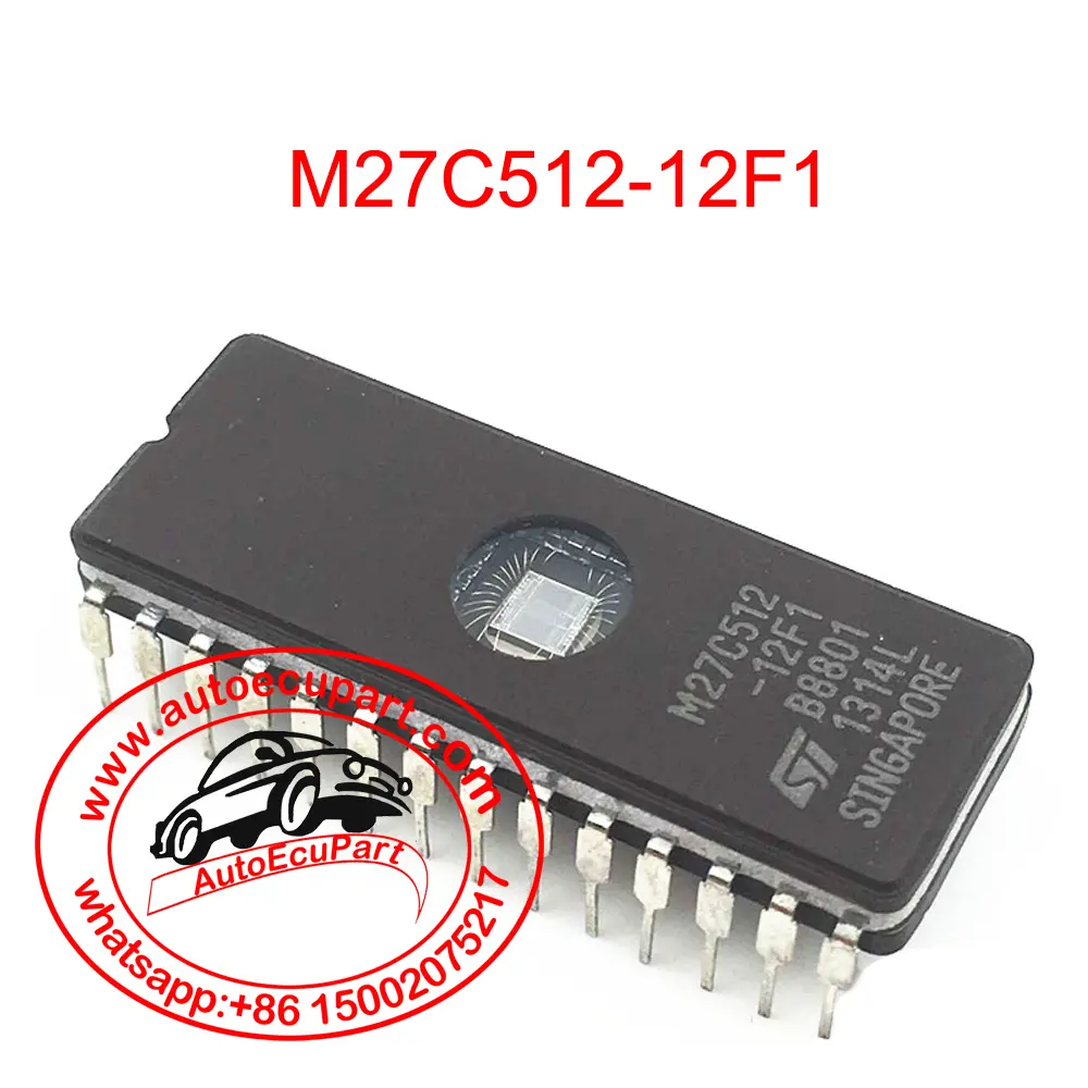 5Pcs M27c512-12F1 Original New Eeprom Memory Ic Chip Component 1