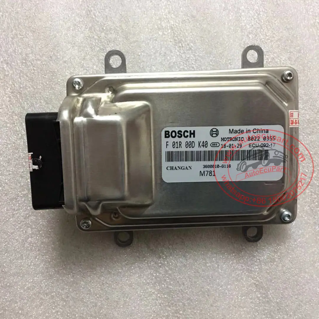 New Bosch Ecu M7 F01r00dk40/ F 01R 00D K40 /3600010-G116 For Changan 1