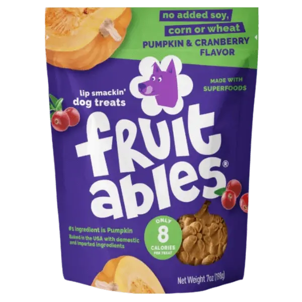 Fruitables Baked Pumpkin & Cranberry Dog Treats 1