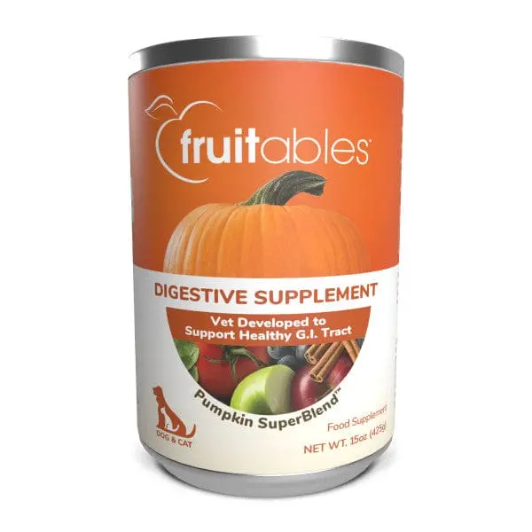 Fruitables Superblend Digestive Supplement For Dogs & Cats 1