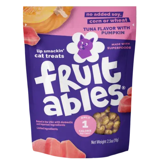Fruitables Tuna Pumpkin Cat Treats 1