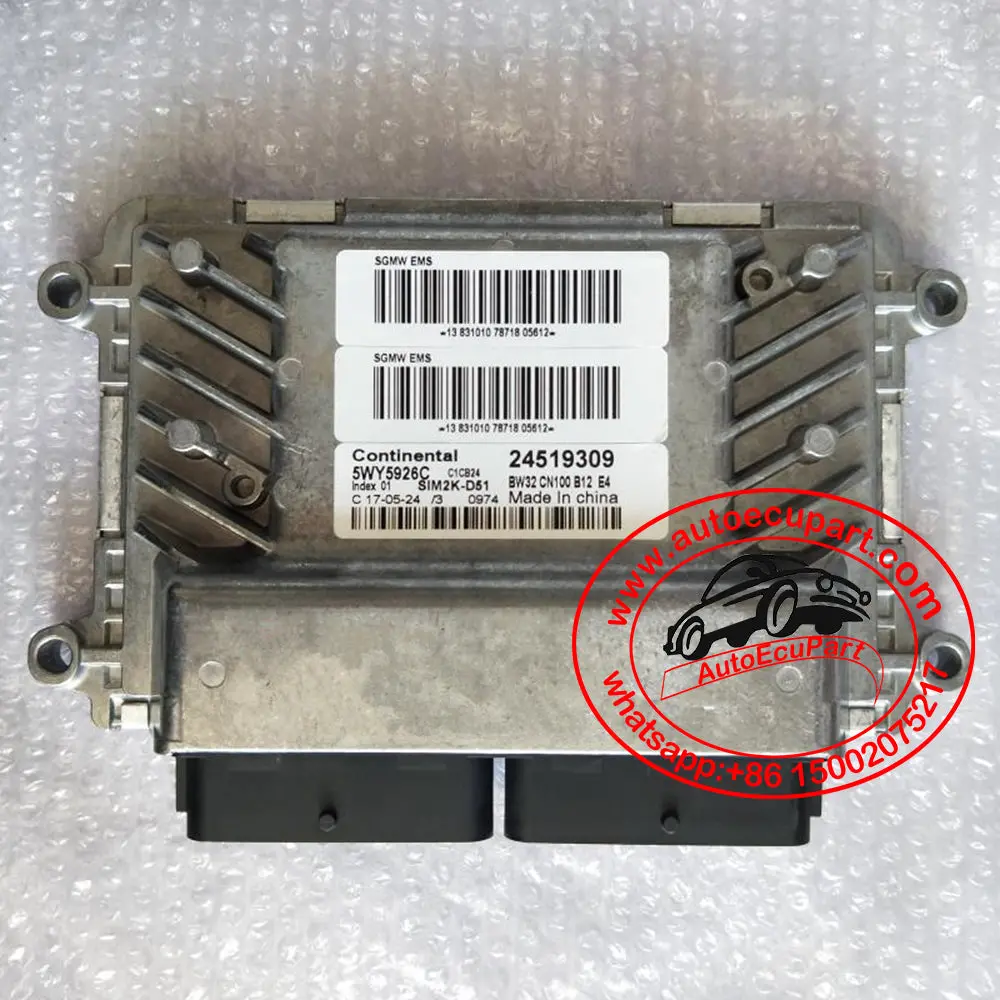 New Engine Computer Continental Ecu 5Wy5926c 24519309 For Sgmw 1