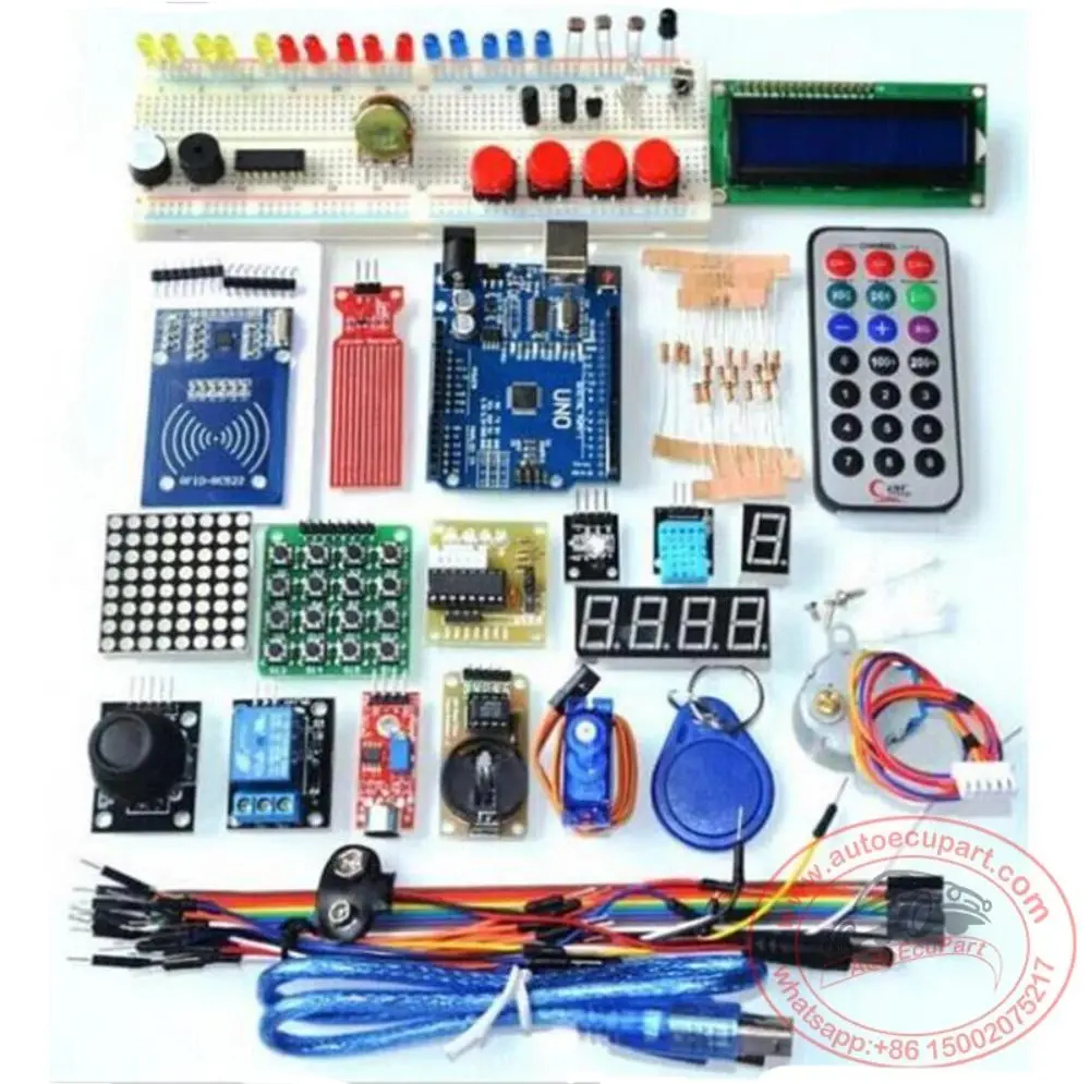 Newest Rfid Starter Kit For Arduino Uno R3 Upgraded Version Learning Suite With Plastic Box 1