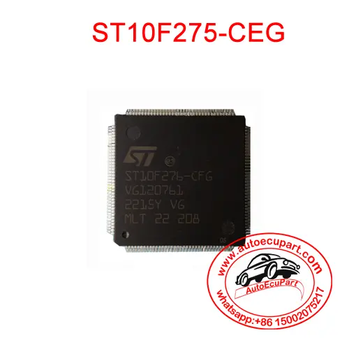 2Pcs St10f275-Ceg Tqfp144 Original New Automotive Injector Driver Chip Ic Component 1