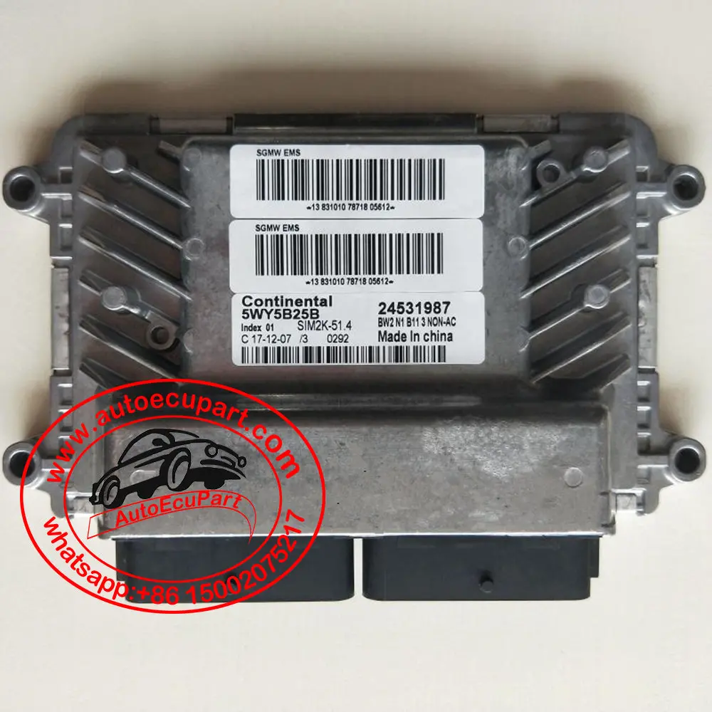 New Engine Computer Continental Ecu 5Wy5b25b /24531987  For Sgmw 1