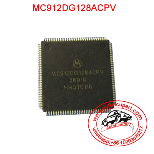 2Pcs Mc912dg128acpv 3K91d Original New Engine Computer Cpu Ic Component 1