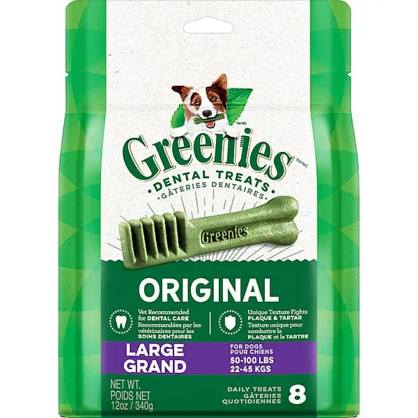 Greenies Original Large Dog Dental Treats 1