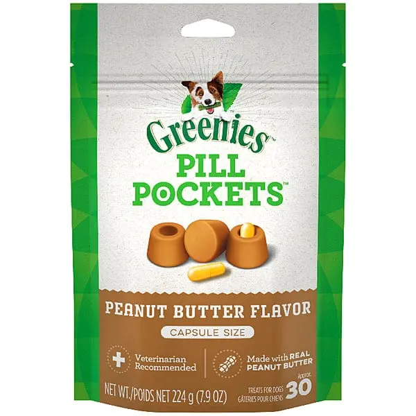Greenies Pill Pockets Peanut Butter Dog Treats 1