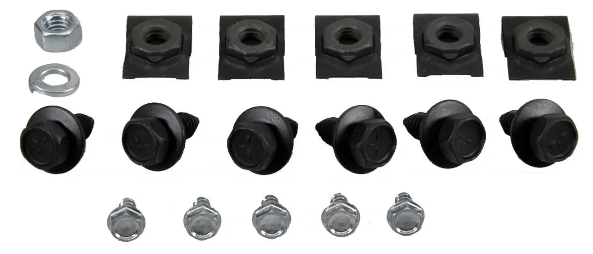 67 68 69 Camaro Firebird Front Spoiler Mounting Hardware Kit 1