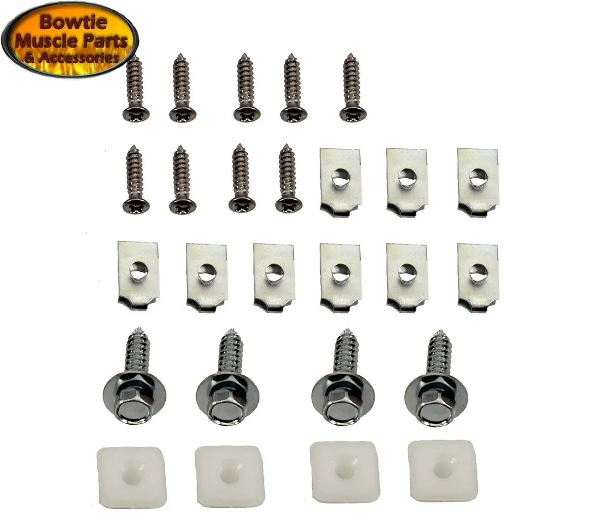 1969 Camaro Grille Mounting Hardware Kit For Std Or Rs Grill 1