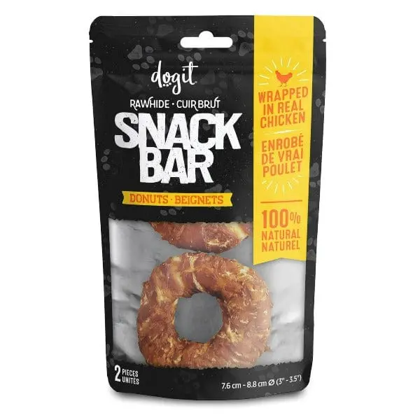 Dogit Snack Bar Donut Dog Treats; Chicken 1