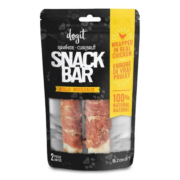 Dogit Snack Bar Twists Dog Treats; Chicken 3
