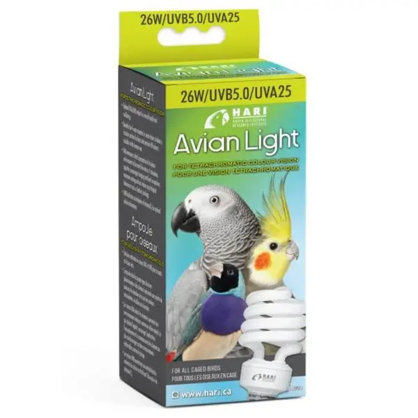 Hari Avian Light Bulb 26W/Uvb 5.0/Uva 25 1