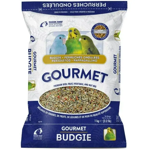 Hari Gourmet Premium Seed Mix For Budgies, 1Kg 1