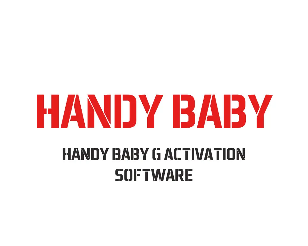 Handy Baby G Activation Software 1