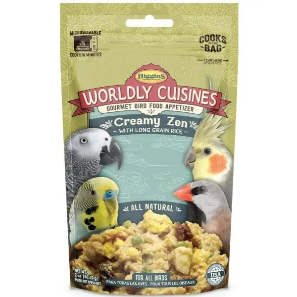 Higgins Worldly Cuisines Creamy Zen Bird Food Appetizer 1