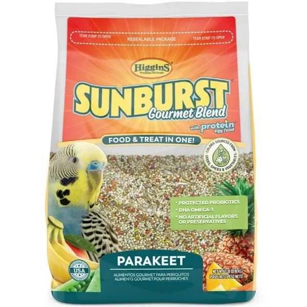Sunburst Gourmet Blend Parakeet Food 1