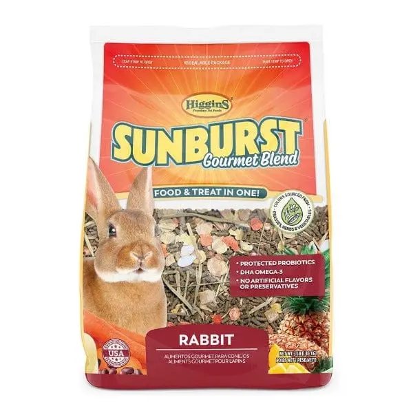 Sunburst Gourmet Blend Rabbit Food 1