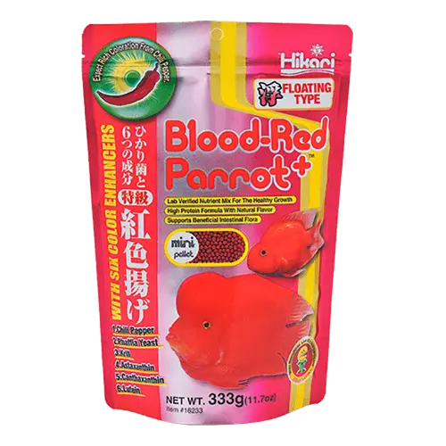 Hikari Tropical Blood Red Parrot+ Floating Pellet Diet 1