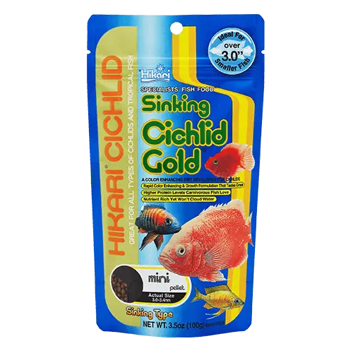 Hikari Tropical Cichlid Gold Sinking Pellet 1