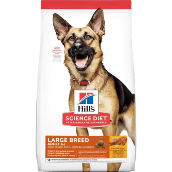 Science Diet Adult 6+ Large Breed Chicken Meal, Barley & Rice Recipe Dry Dog Food, 33Lb 1