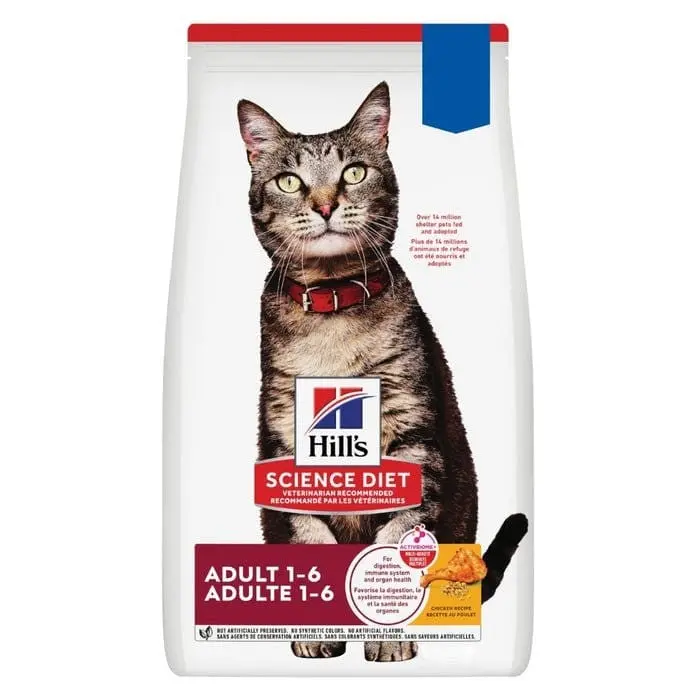 Science Diet Adult Chicken Recipe Dry Cat Food 2