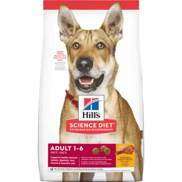 Science Diet Adult Chicken & Barley Recipe Dry Dog Food 1