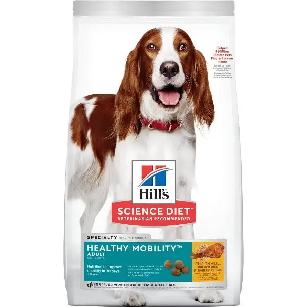 Science Diet Adult Healthy Mobility Chicken Recipe Dry Dog Food, 30Lb 1