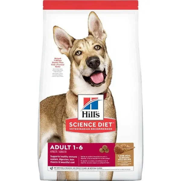 Science Diet Adult Lamb Meal & Brown Rice Recipe Dry Dog Food 1