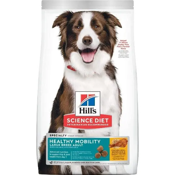Science Diet Adult Large Breed Healthy Mobility Chicken Recipe Dry Dog Food, 30Lb 1