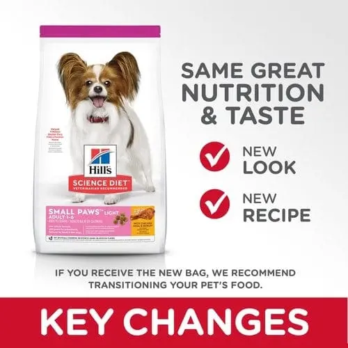 Science Diet Adult Light Small & Mini Chicken Meal & Barley Dry Dog Food, 4.5Lb 2