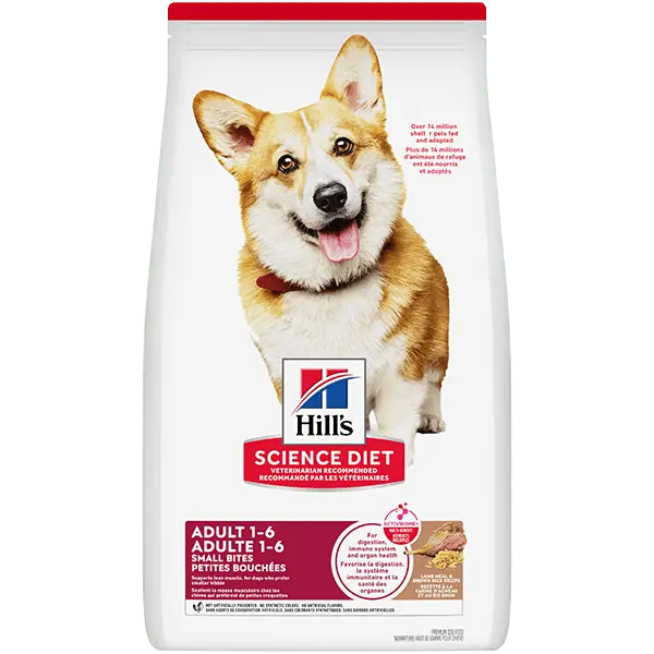 Science Diet Adult Small Bites Lamb Meal & Brown Rice Recipe Dry Dog Food, 15.5Lb 1