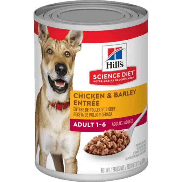 Science Diet Chicken & Barley Entree Adult Canned Dog Food, 13Oz 1