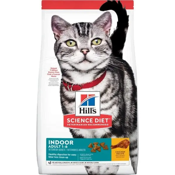 Science Diet Indoor Adult Chicken Recipe Dry Cat Food 1