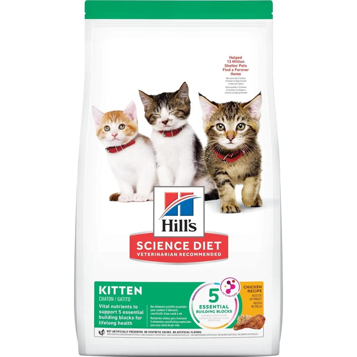 Science Diet Kitten Chicken Recipe Dry Cat Food 1