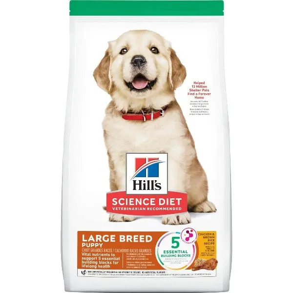 Science Diet Puppy Large Breed Chicken & Brown Rice Recipe Dry Dog Food 1