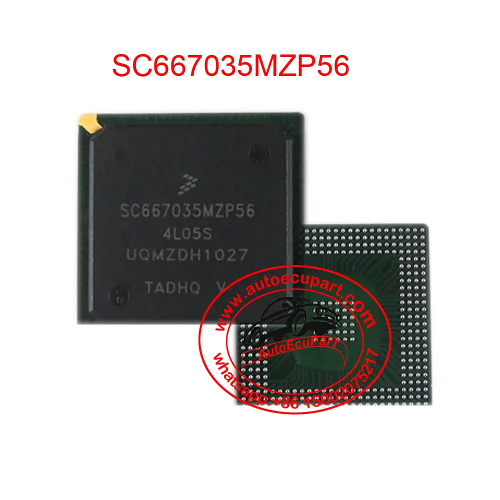 2Pcs Sc667035mzp56 Automotive Microcontroller Ic Cpu 1