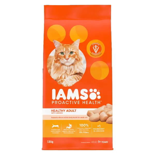 Iams Proactive Health Healthy Adult With Chicken Dry Cat Food 1
