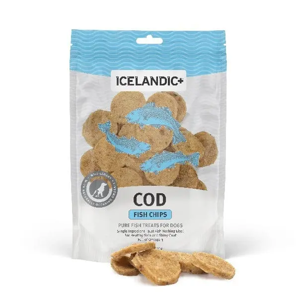 Icelandic+ Cod Fish Chips Dog Treats (Special Order Item) 1