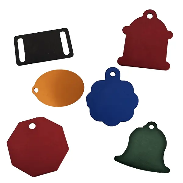 Classic Custom Engraved Pet Tags 1