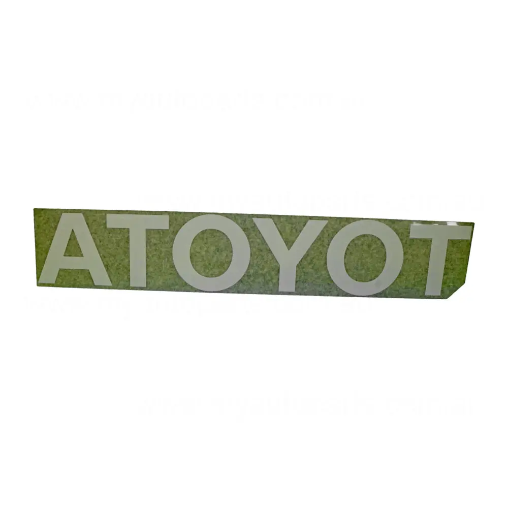Decal "Toyota" Oem Suits Toyota Hilux 2005 To 2011 1