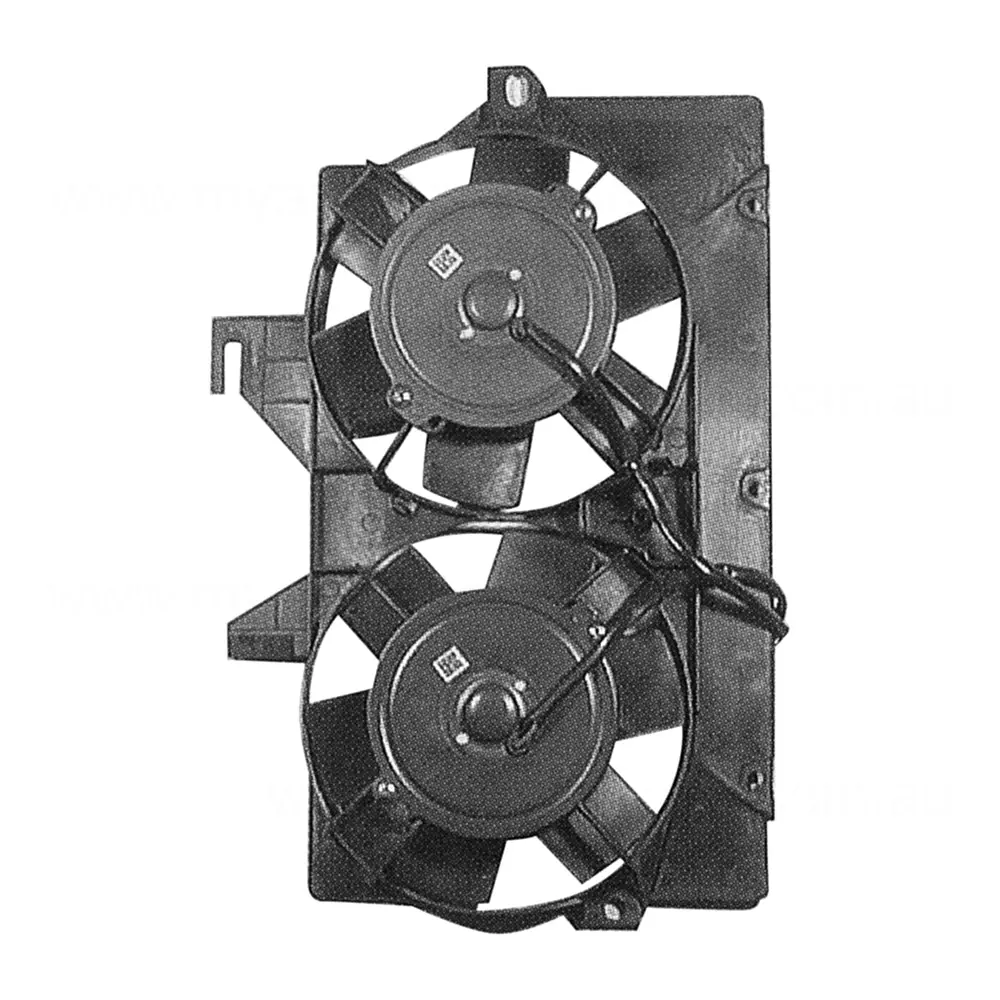 A/C Condenser Fan Assembly Aftermarket Suits Ford Transit Vh/Vj 2000 To 2006 1