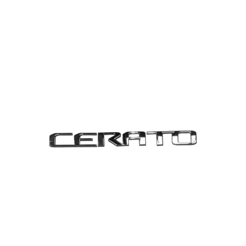 Boot Lid Emblem "Cerato" Oem Suits Kia Cerato Yd Sedan 2013 To 2018 1