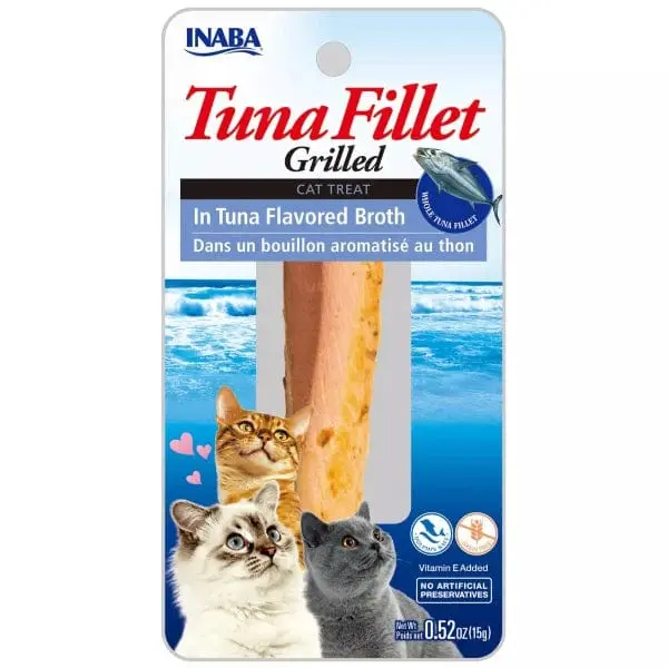 Inaba Grilled Tuna In Tuna Flavoured Broth Cat Treat 1