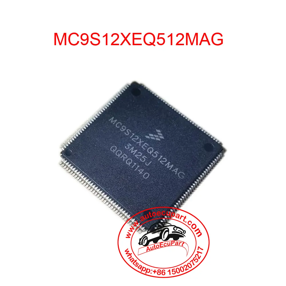 5Pcs Mc9s12xeq512mag Automotive Microcontroller Ic Cpu 1