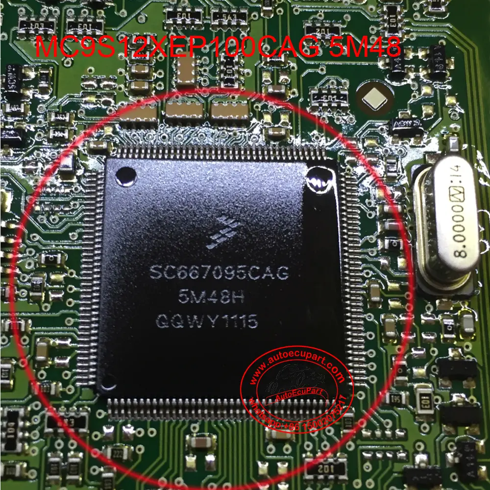 3Pcs Mc9s12xep100cag 5M48 Automotive Microcontroller Ic Cpu 1