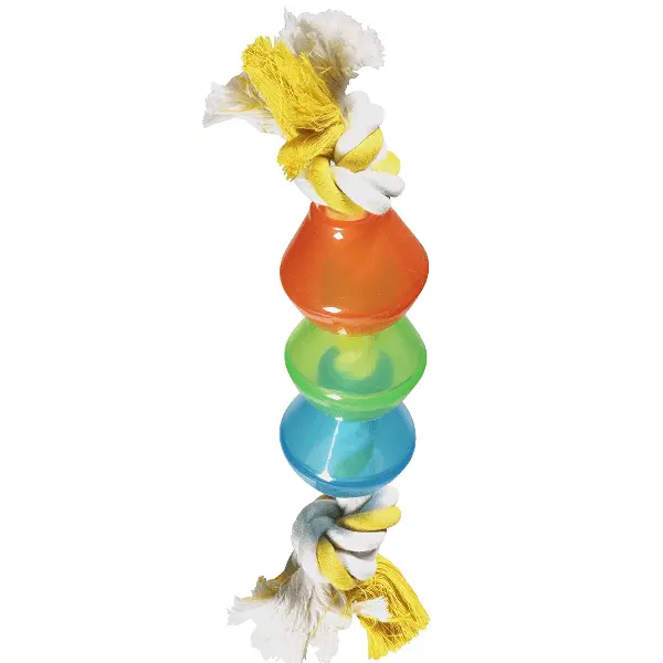 Jw Treat Pods Rope Toy 1