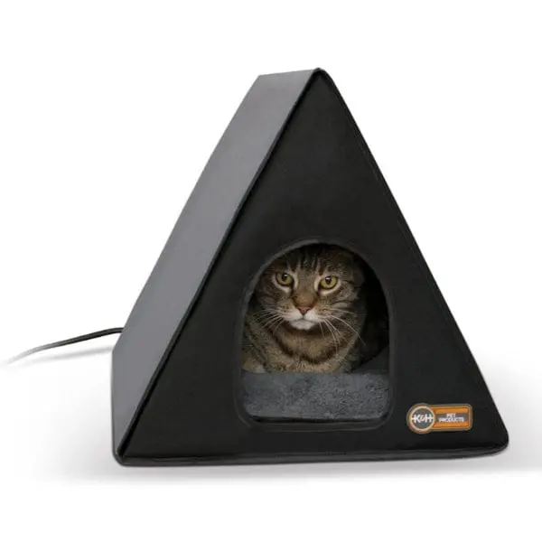 K&H Thermo A-Frame Heated Cat House 1