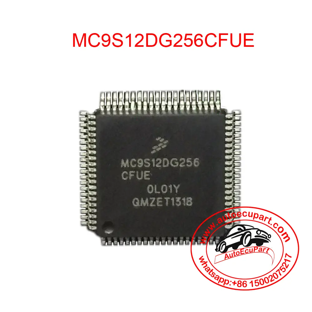 5Pcs Freescale Mc9s12dg256cfue Automotive Microcontroller Ic Cpu 1