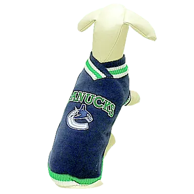 Nhl Vancouver Canucks Sweater For Dogs 1